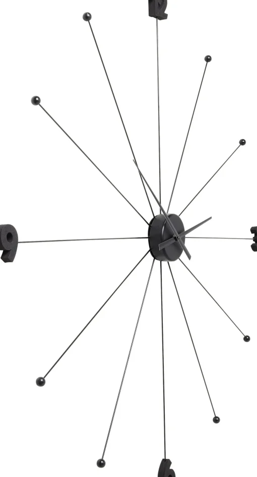 KARE Design OROLOGIO DA PARETE LIKE UMBRELLA NERO - KARE> Orologi