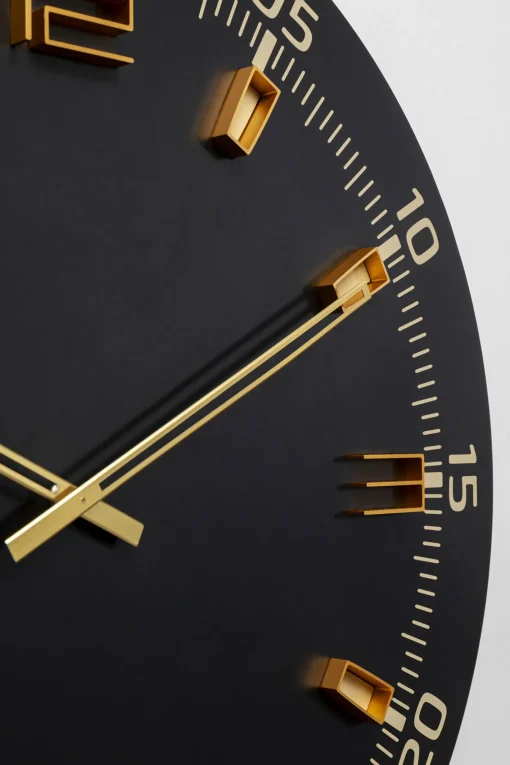 KARE Design Orologio da parete Milk Bar Nero Ø60cm - KARE> Orologi