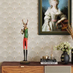 KARE Design Orologio Da Tavolo Gentleman Deer 66cm - KARE> Orologi