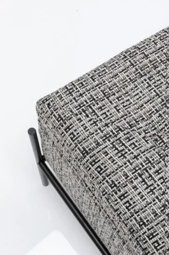 KARE Design PANCA BUTTONS STORAGE BIANCO&NERO GRANDE - KARE></noscript> Panche