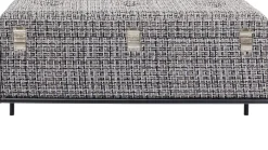 KARE Design Panca Buttons Storage Bianco&Nero Piccolo - KARE></noscript> Panche