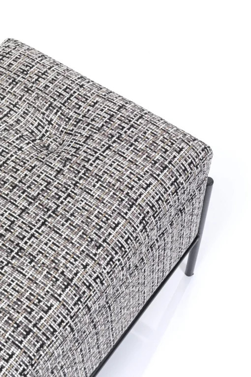 KARE Design Panca Buttons Storage Bianco&Nero Piccolo - KARE> Panche