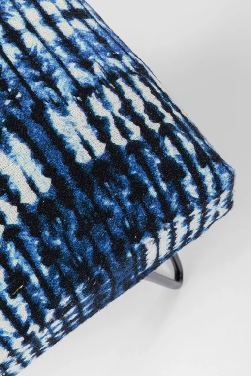 KARE Design Panca Desna Patchwork blu 80cm - KARE> Panche