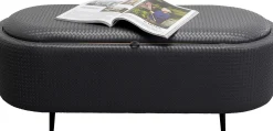 KARE Design Panca Venezia Storage Black 100cm - KARE> Panche