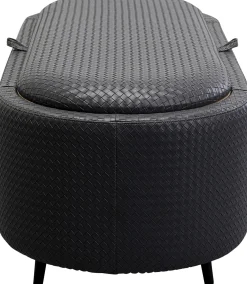KARE Design Panca Venezia Storage Black 100cm - KARE></noscript> Panche