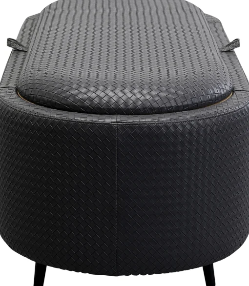 KARE Design Panca Venezia Storage Black 100cm - KARE> Panche