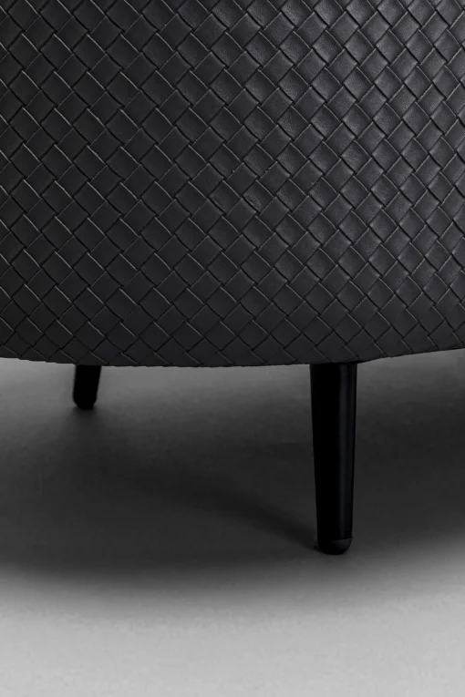 KARE Design Panca Venezia Storage Black 100cm - KARE> Panche