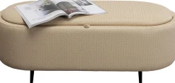 KARE Design Panca Venezia Storage Crema 100cm - KARE> Panche