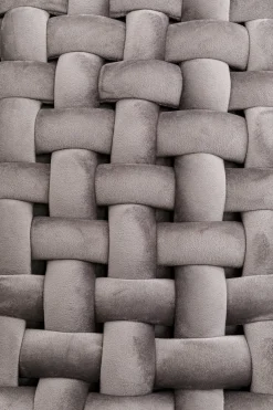 KARE Design Panca Weave grigio 128cm - KARE></noscript> Panche