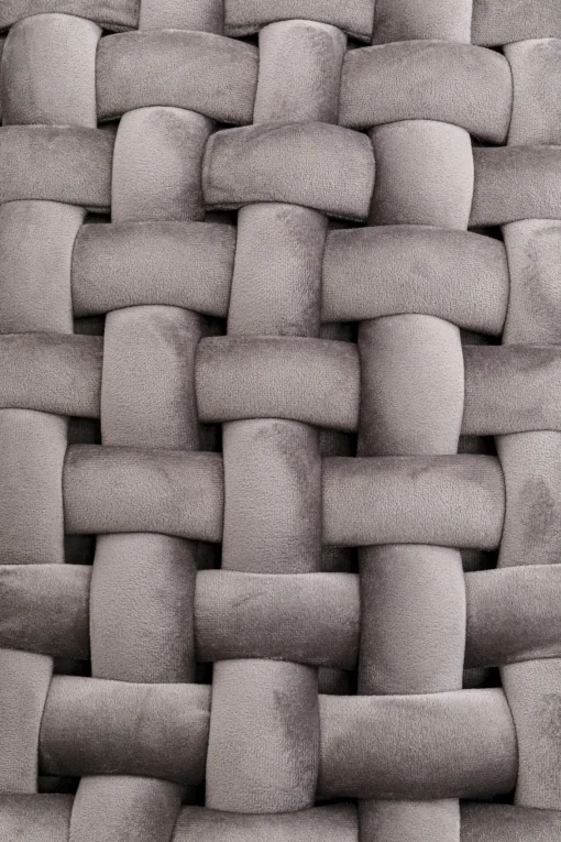 KARE Design Panca Weave grigio 128cm - KARE> Panche