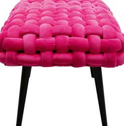 KARE Design Panca Weave rosa 66cm - KARE> Panche