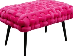 KARE Design Panca Weave rosa 66cm - KARE> Panche