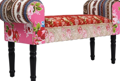 KARE Design Panca Wing Patchwork Rosso - KARE> Panche