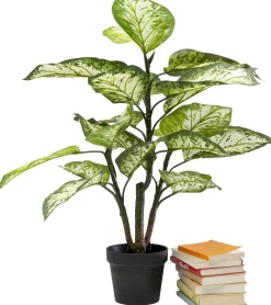 KARE Design Pianta decorativa Dieffenbachie 100cm - KARE> Piante Artificiali
