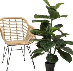 KARE Design PIANTA DECORATIVA FIDDLE LEAF 120CM - KARE> Piante Artificiali