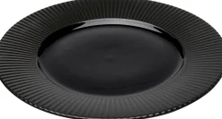KARE Design Piatto Classico Nero Ø22cm - KARE> Stoviglie|Piatto