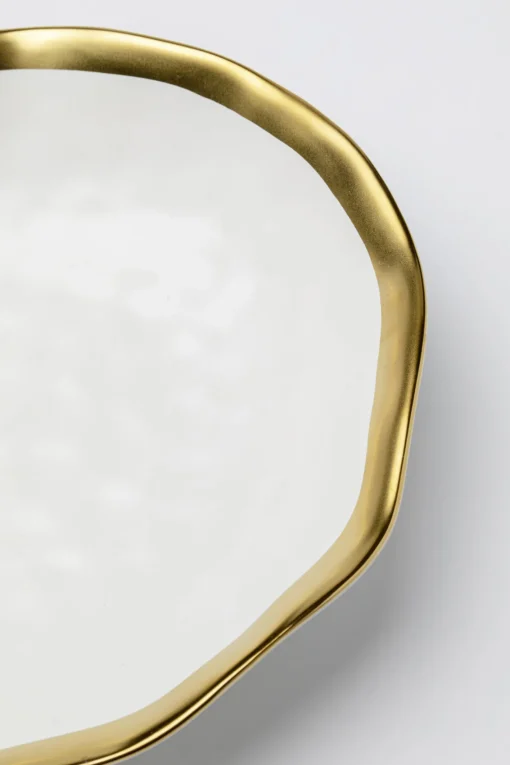 KARE Design Piatto fondo Bell White Ø20cm - KARE> Stoviglie|Piatto