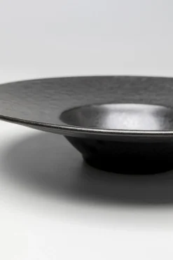 KARE Design Piatto fondo Cosmos Nero Ø27cm - KARE> Stoviglie|Piatto