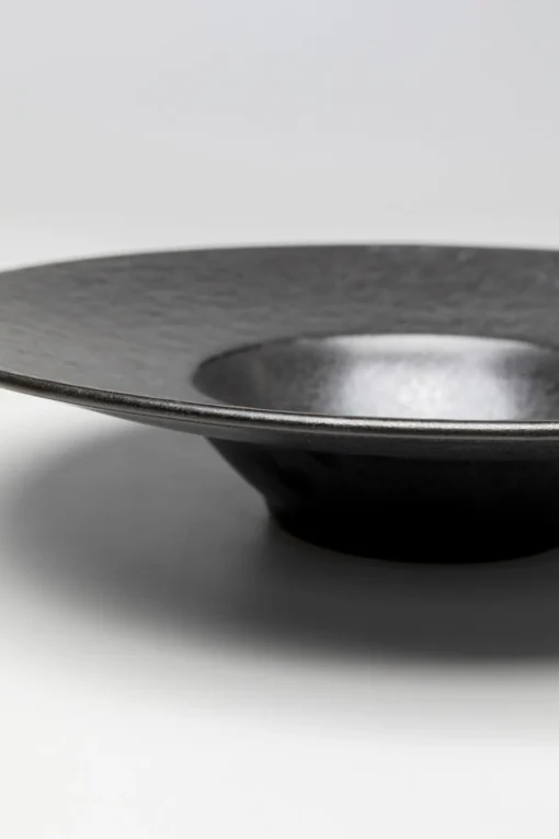 KARE Design Piatto fondo Cosmos Nero Ø27cm - KARE> Stoviglie|Piatto