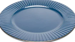 KARE Design Piatto Muse blu Ø27cm - KARE> Stoviglie|Piatto