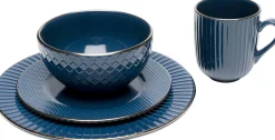 KARE Design Piatto Muse blu Ø27cm - KARE> Stoviglie|Piatto