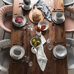 KARE Design Piatto Organic grigio Ø26cm - KARE> Stoviglie|Piatto