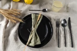 KARE Design Piatto Organic Nero Ø26cm - KARE></noscript> Stoviglie|Piatto
