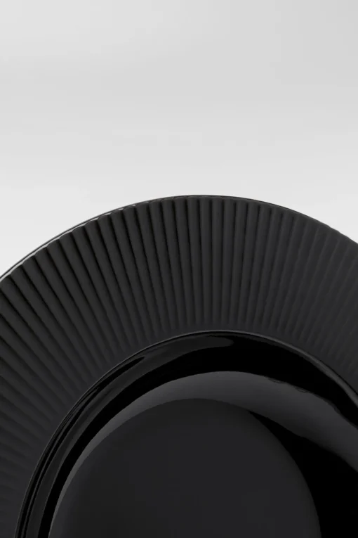 KARE Design Piatto Profondo Nero Classico Ø24cm - KARE> Stoviglie|Piatto