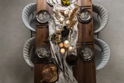 KARE Design Piatto Savannah marrone/grigio opaco Ø26cm - KARE></noscript> Stoviglie|Piatto