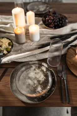 KARE Design Piatto Savannah marrone/grigio opaco Ø26cm - KARE></noscript> Stoviglie|Piatto