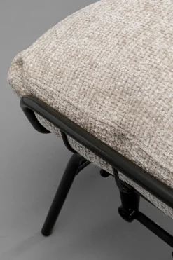 KARE Design Poltrona + sgabello Vienna Swing Beige - KARE></noscript> Poltrone