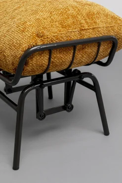 KARE Design Poltrona + sgabello Vienna Swing Giallo - KARE></noscript> Poltrone