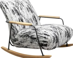 KARE Design Poltrona a dondolo Kyle nature - KARE></noscript> Poltrone