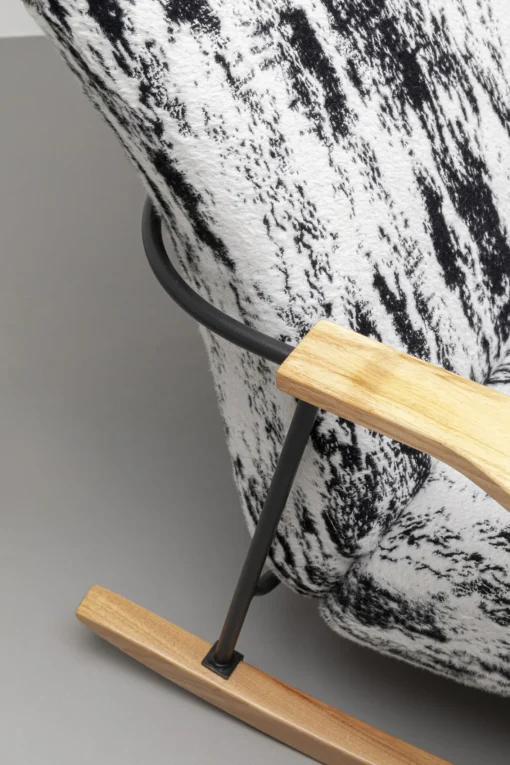 KARE Design Poltrona a dondolo Kyle nature - KARE> Poltrone