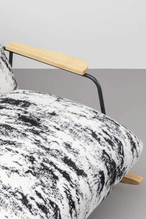 KARE Design Poltrona a dondolo Kyle nature - KARE> Poltrone