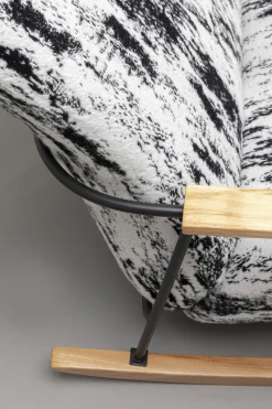 KARE Design Poltrona a dondolo Kyle nature - KARE></noscript> Poltrone