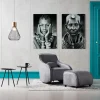 KARE Design POLTRONA A DONDOLO SWING RITMO VINTAGE GRIGIO - KARE> Poltrone