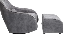 KARE Design POLTRONA A DONDOLO SWING RITMO VINTAGE GRIGIO - KARE></noscript> Poltrone