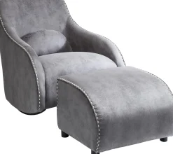 KARE Design POLTRONA A DONDOLO SWING RITMO VINTAGE GRIGIO - KARE></noscript> Poltrone