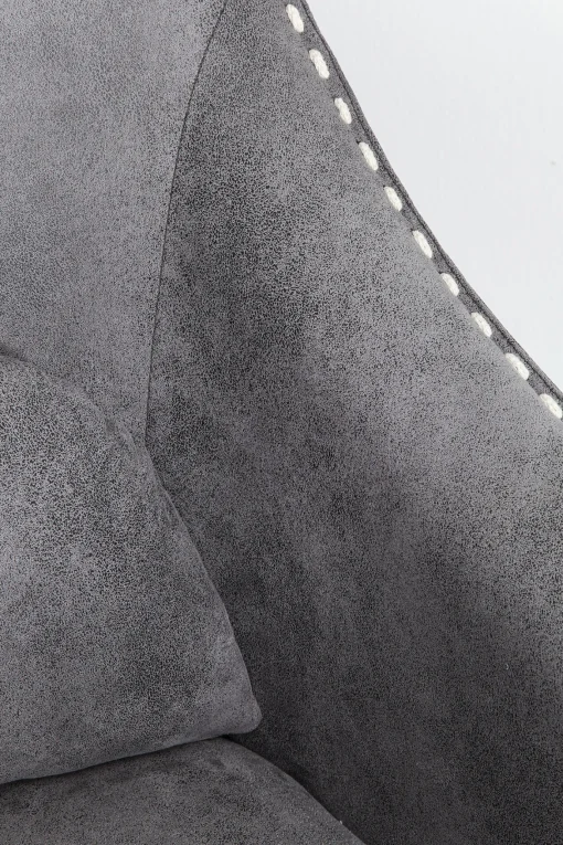 KARE Design POLTRONA A DONDOLO SWING RITMO VINTAGE GRIGIO - KARE> Poltrone