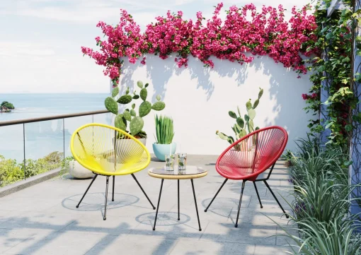 KARE Design POLTRONA ACAPULCO ROSSO - KARE> Poltrone