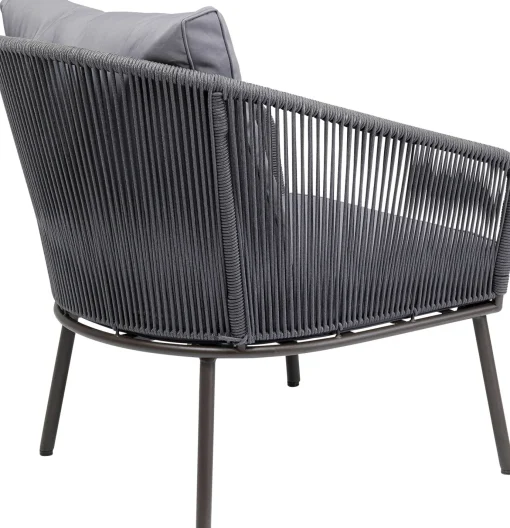 KARE Design Poltrona Elba grigio Outdoor - KARE> Poltrone