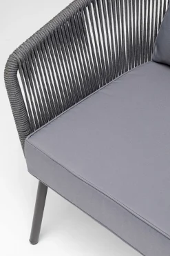 KARE Design Poltrona Elba grigio Outdoor - KARE></noscript> Poltrone