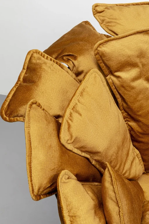 KARE Design Poltrona Girevole + Poggiapiedi Blossom - KARE> Poltrone