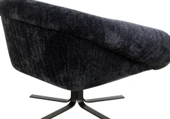 KARE Design Poltrona girevole Ciao Midnight - KARE> Poltrone