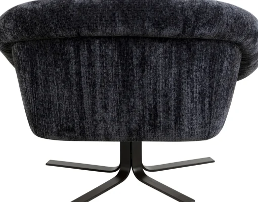 KARE Design Poltrona girevole Ciao Midnight - KARE> Poltrone