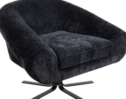 KARE Design Poltrona girevole Ciao Midnight - KARE></noscript> Poltrone