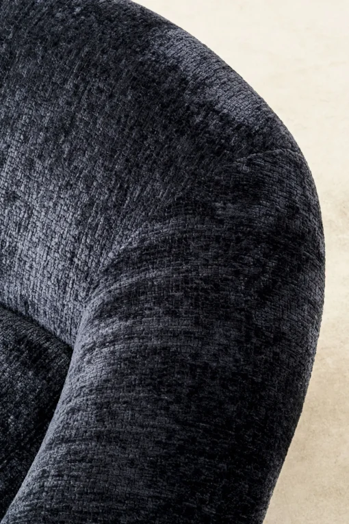 KARE Design Poltrona girevole Ciao Midnight - KARE> Poltrone