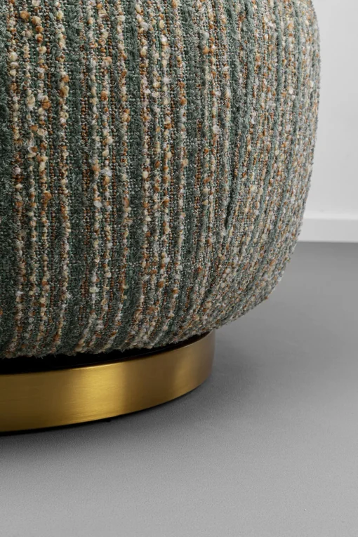 KARE Design Poltrona girevole Couture Strisce Blu - KARE> Poltrone