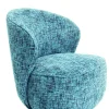 KARE Design Poltrona girevole Ellie blu chiaro - KARE> Poltrone